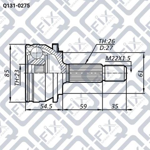 Граната колесная Q-fix Q1310275 цена, от 26.37 USD