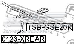 TSBGSE20R Febest bucha de estabilizador traseiro