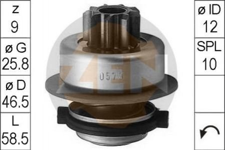 Compre ZN0579 ZEN Roda-livre do motor de arranco