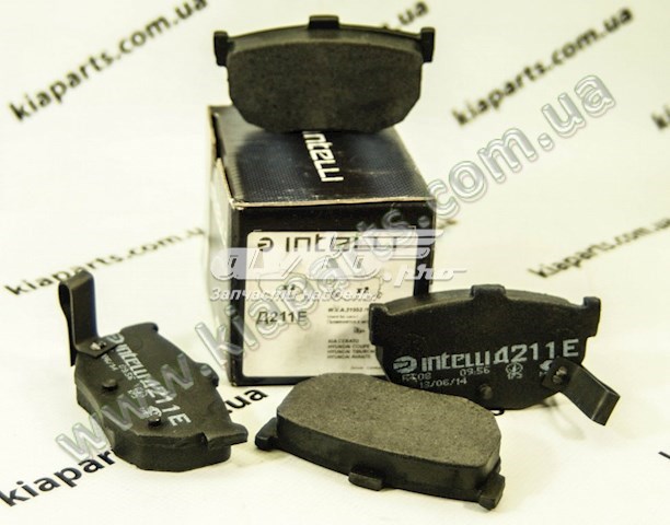 D211E Intelli Колодки тормозные дисковые комплект