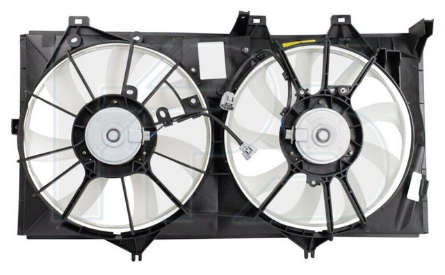 FP70W1126 FPS Диффузор радиатора охлаждения в сборе с мотором