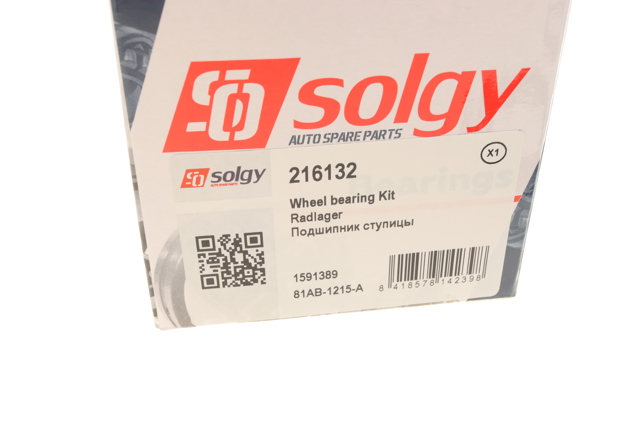 Ступичный подшипник передний Solgy 216132