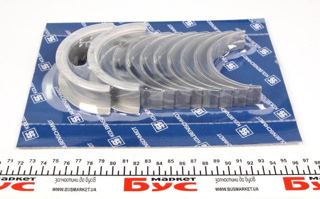 Купить 87427604 Kolbenschmidt Вкладыши коленвала, коренные, комплект, стандарт (STD)