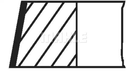 Гильза поршневая 227WN6701 Mahle Original