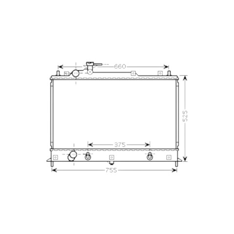 Радиатор R12326 Sato Tech
