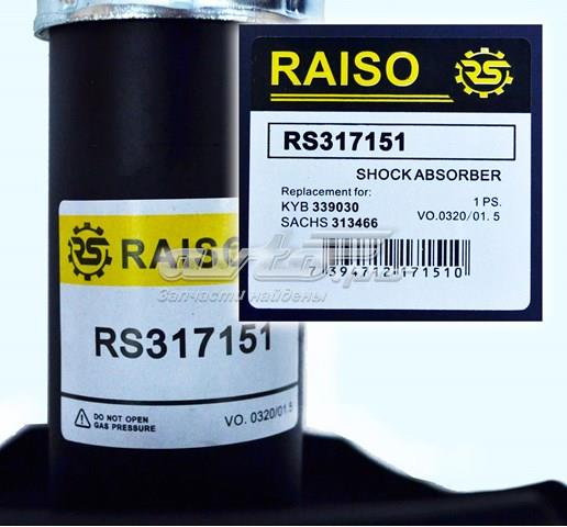 Амортизатор передней подвески левой Raiso RS317151 цена, от 31.37 USD