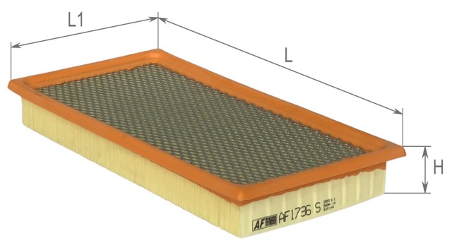Элемент воздушного фильтра Alpha Filter AF1736S цена, от 4.68 USD