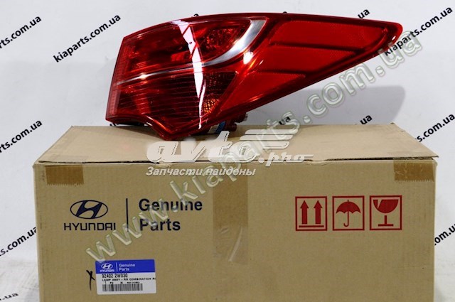 Фара задняя правая внешняя Hyundai/Kia 924022W030 цена, от 101.58 USD