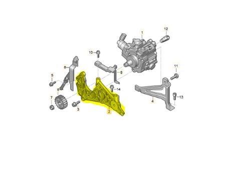 059130147J VAG Soporte, bomba de alta presión original y equivalente