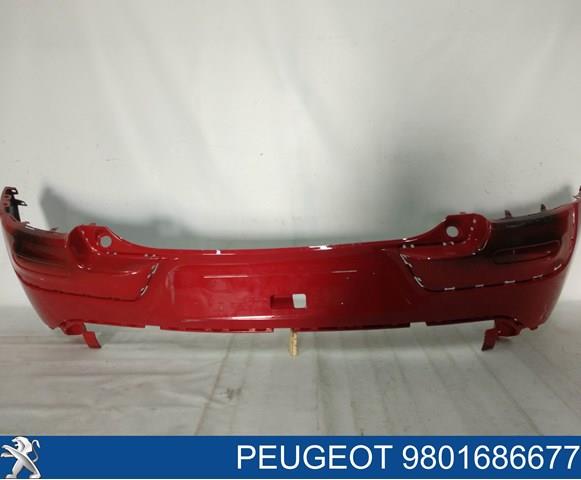 Купить 9801686677 Peugeot/Citroen Задний бампер