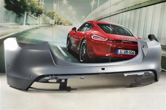 Купить 9J1807984A Porsche Задний бампер