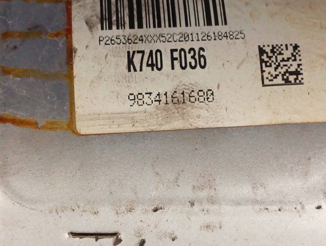 Купить 9834161680 Peugeot/Citroen Сажевый фильтр дпф