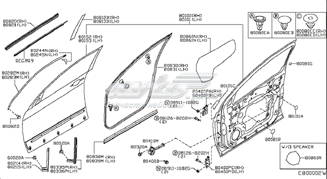 808394EA0A Nissan 