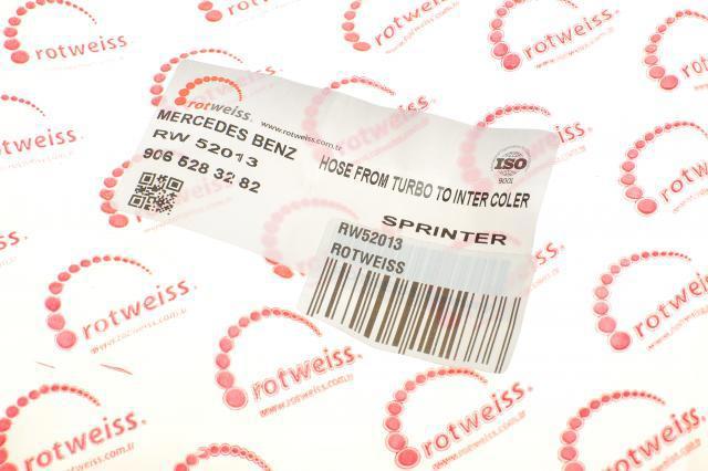 Шланг/патрубок интеркуллера Rotweiss RW52013 цена, от 20.64 USD