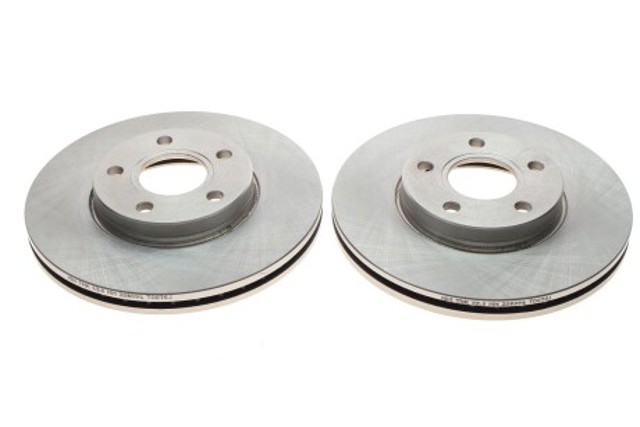 Disco do freio dianteiro Solgy 208094