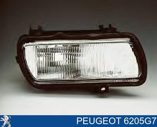 Фара противотуманная правая Peugeot/Citroen 6205G7