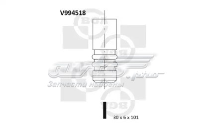 V994518 BGA válvula de escape