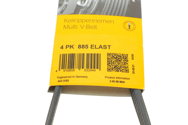 Клиновый ремень Continental/Siemens 4PK885ELAST цена, от 10.66 USD