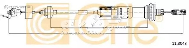 11.3043 Cofle cabo de embraiagem