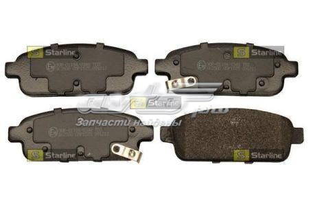 Задние тормозные колодки BDS773 Starline