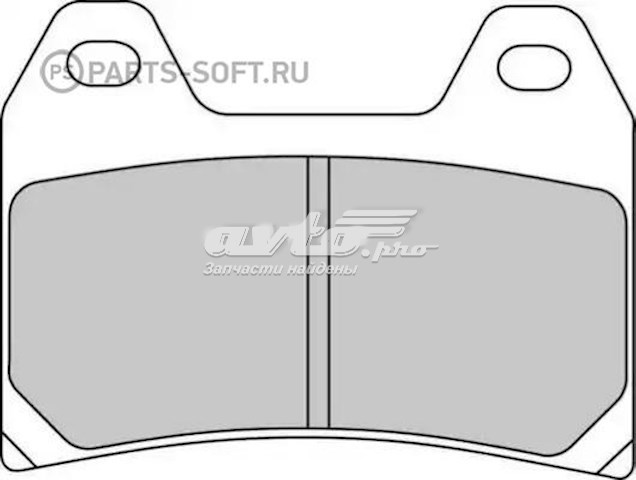 Колодки Ferodo FDB2042P цена, от 25.19 USD