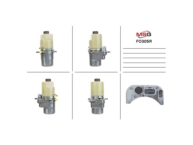Насос ГУР FO305R MSG