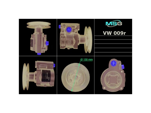 Ремкомплект рулевой рейки MSG VO9013KIT