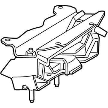 68159782AA Chrysler подушка трансмиссии (опора коробки передач)