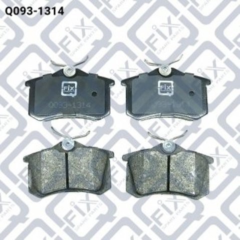 Колодки дисковые  Q-fix Q0931314 цена, от 12.95 USD