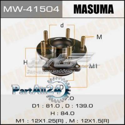 Ступицы задних колес Masuma MW41504 цена, от 84.91 USD