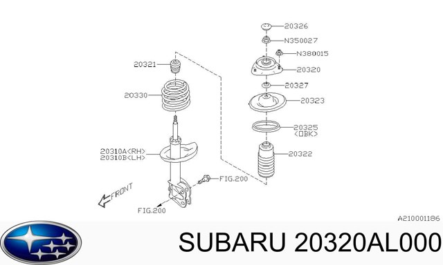 20320AL000 Subaru