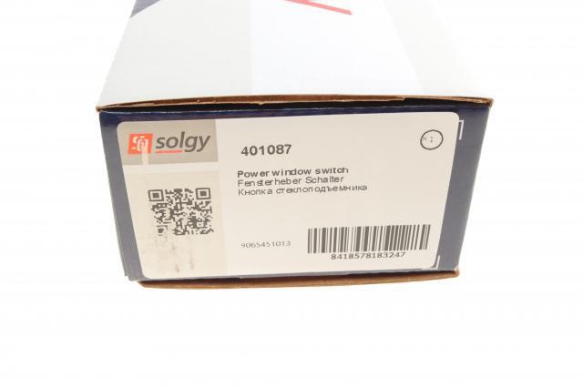 Кнопочный блок управления стеклоподъемником передний левый 401087 Solgy