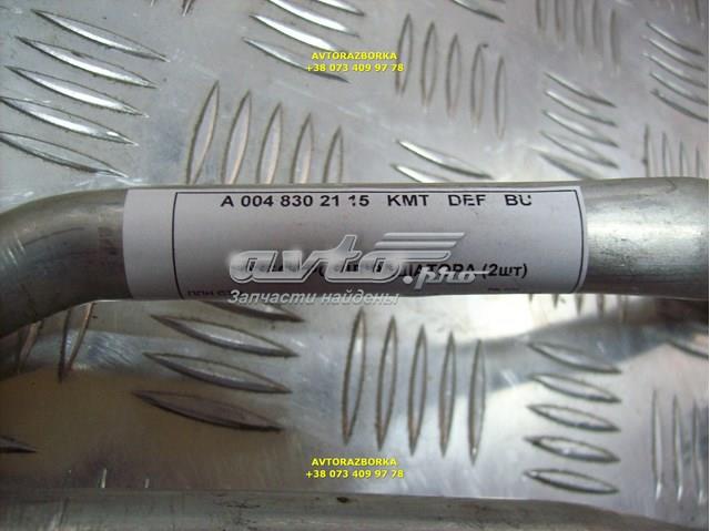 A0048302115 Mercedes шланг радиатора отопителя (печки, сдвоенный)
