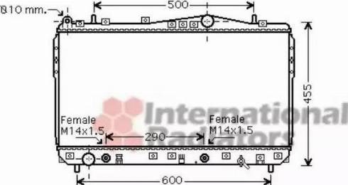 TP1561634 Tempest Радиатор основной