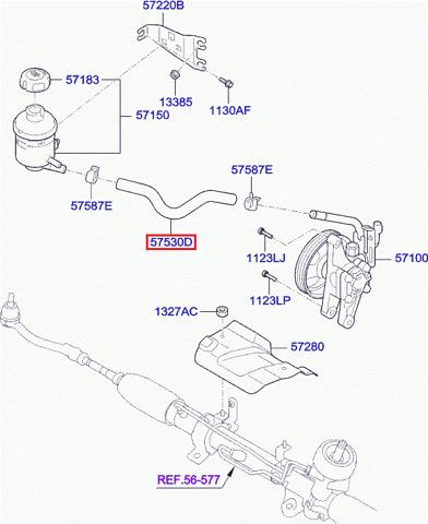 Купить 575300U000 Hyundai/Kia 