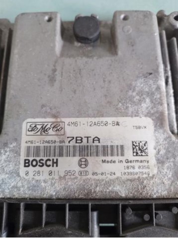 0281011952 Mazda Мозги двигателя