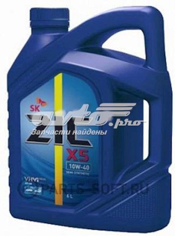 Моторное масло ZIC X5 Diesel 10W-40 Полусинтетическое 6л (172660)