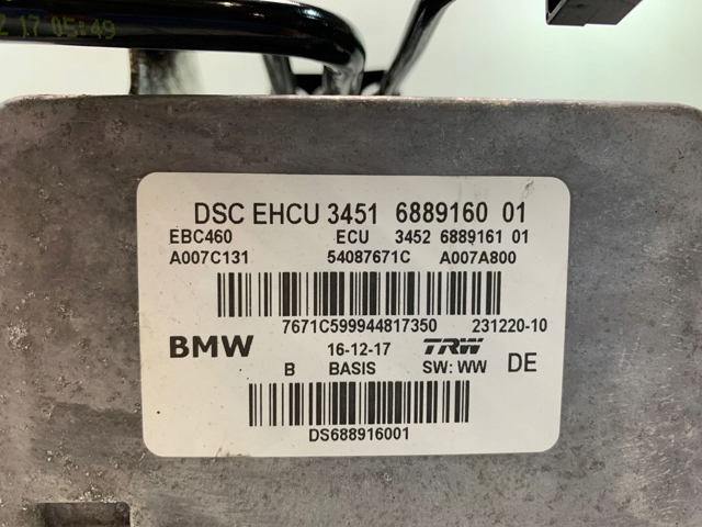 Гидроблок АБС BMW 34516889160 цена, от 98.76 USD