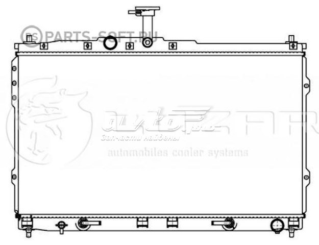 Радиатор LRC081H5 Luzar