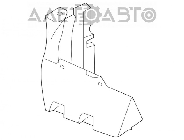 Купить 57731SJ370 Subaru Защита бампера заднего