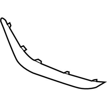 Moldura esquerda do pára-choque traseiro Hyundai/Kia 86627G5000 preço, a partir de 27,22 USD
