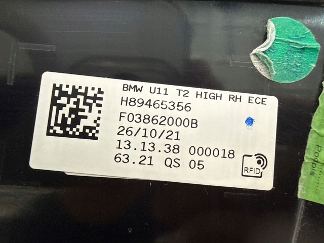 63219465356 BMW Фара задняя правая внутренняя