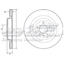 Тормозные диски BG9126C Delphi