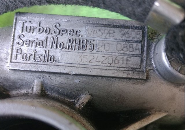 Turbina Opel 35242061F preço, a partir de 293,09 USD