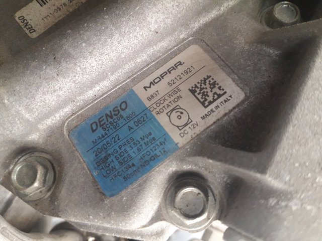 Купить 52121921 Fiat/Alfa/Lancia Компрессор климатической установки