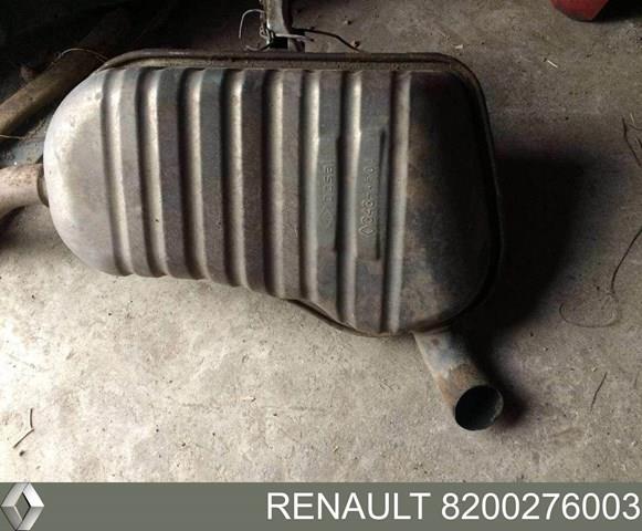 Глушитель, задняя часть Renault (RVI) 8200276003
