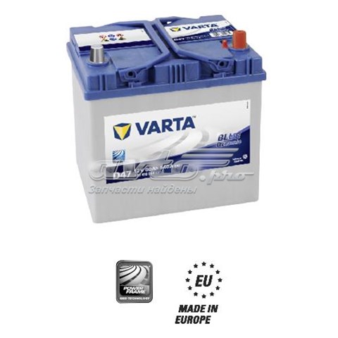 Купить Аккумулятор Varta 60 А/ч (D47)