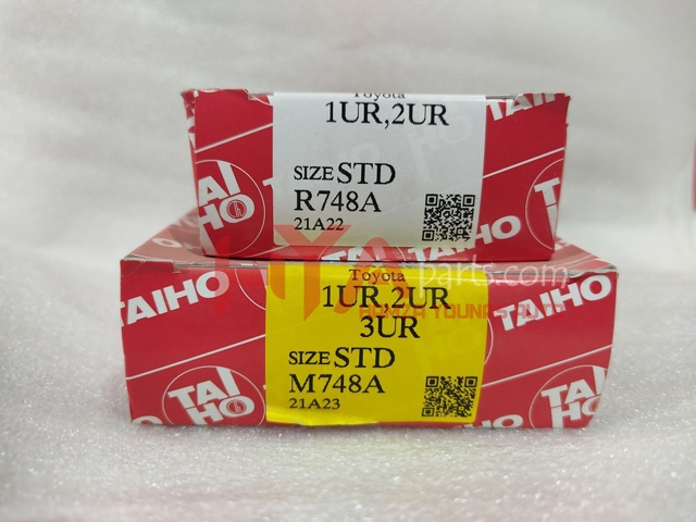 Вкладыши коленвала коренные, комплект, стандарт (STD) M748ASTD Taiho