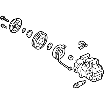 97701S2500 Hyundai/Kia Компрессор хладагента