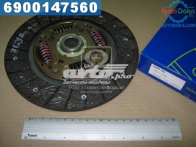 HD138 VALEO Диск сцепления ведомый